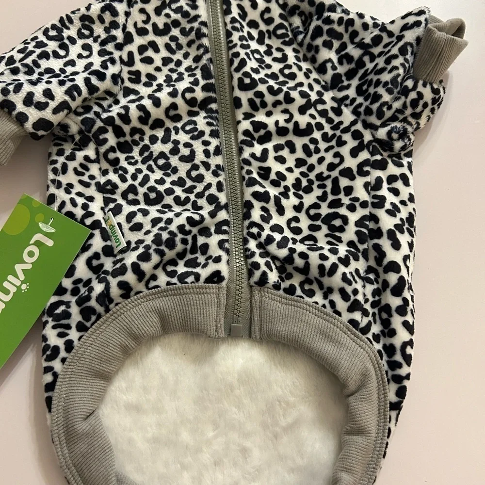 LovinPet  Dog Jacket Warm Upgraded Flannel Fabric SMALL PLUS - BRAND NEW